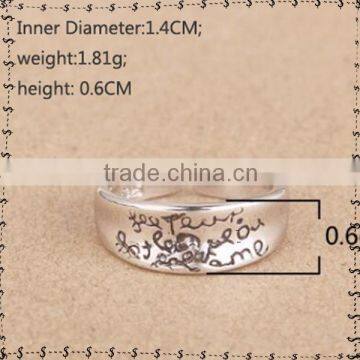 100% Certificate International Standard 925 Silver Ring Silver Jewelry photo-6