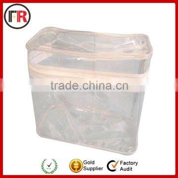 transparent pvc cosmetic bags with printing