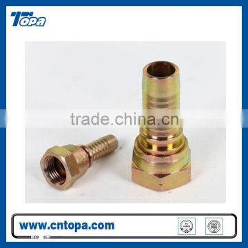 BSP female flat seat straight female tube fitting 22211 tube connector