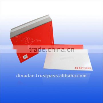 2011 Hot cardboard paper express envelopes mailer with high quality