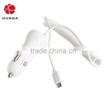 HUNDA Global Universal Mobile Charger Car Charger with Android Cable for Power Bank, GPS