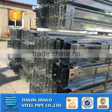 Structural carbon steel/hot dip galvanized c Channel