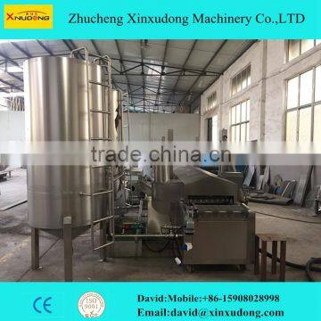 complete system continuous fryer oil storage tank oil filter oil pump