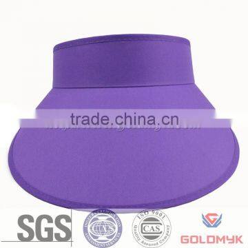 Wide Brim Polyester Sun Visor Cap Wholesale