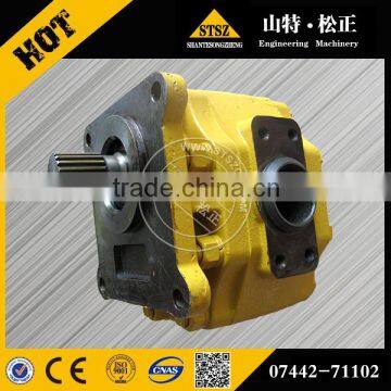 07432-71201 bulldozer D95 dozer steering pump hydraulic gear pump