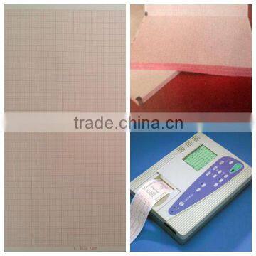 12-Channel ECG Paper / 210mm*140mm-20m Z fold electrocardiograph paper for Nihon Kohden 9130P