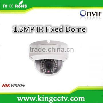 1.3MP IP66 Network Mini Dome Camera IR Fixed Dome Hikvision Camera DS-2CD2112-I