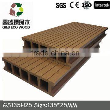 gswpc recycled eco board /eco-friendly wpc/decking Hollow and solid wpc