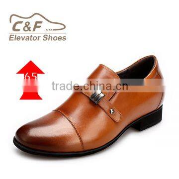 leather high heel men shoes