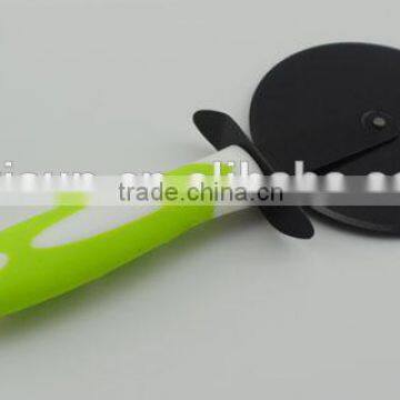 Colorful Kitchen Utensil Stainless Steel Coating Pizza Cutter Pizza Slicer photo-3