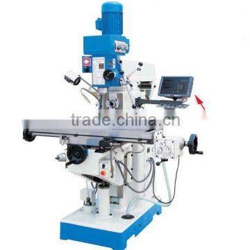 XZX6350C mini drilling milling machine with DRO from hiashu with CE