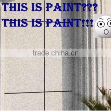 Water based liquid granite effect acrylic stone paint for building facade