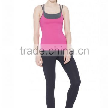 Women Workout Top Strappy Camisole Yoga Fitness Tank