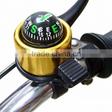 Hot Sale Colorful Bike Bell Compass Ring Bells Outdoor Door Sports Cycling Bells Bicycle Alarm Sound Crisp for Mountain Cycling