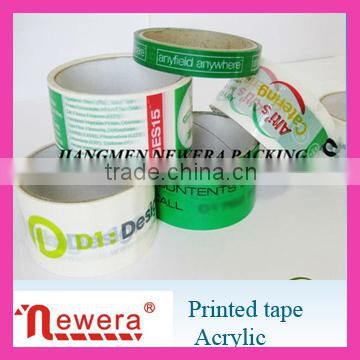 promotional packaging 48mm width bopp packing printed athletic tape