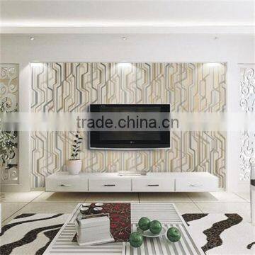 3d Design Wallpaper Modern Vinyl Wall Paper for Bedroom Walls photo-3