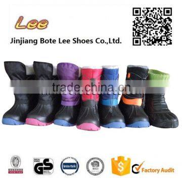 2016 winter boys girls eva boots waterproof boots antiskid