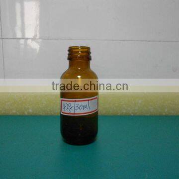 30ml brown glass medicine bottle for fish oil