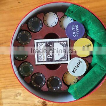 Cheap Chip Set in Tin Box photo-2