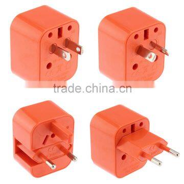 Colourful plug with socket type Residential Commercial application electrical plug set