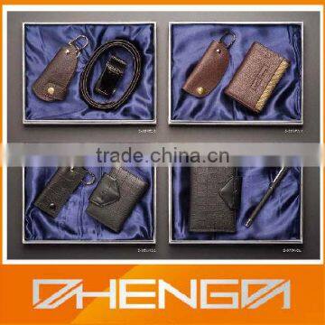 High quality customized made-in-china Leather Gift Set for Hot Sale (ZDG12-029)