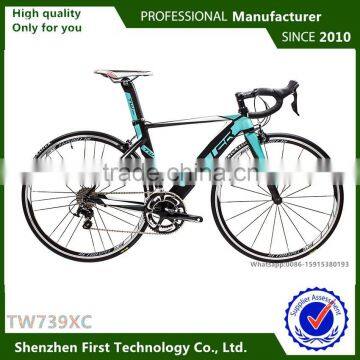 best selling multicolor choice carbon fiber road bike with 700C wheels complete