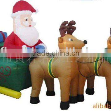 Inflatable Christmas sleigh