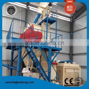 Skim coat machine dry mix mortar production line