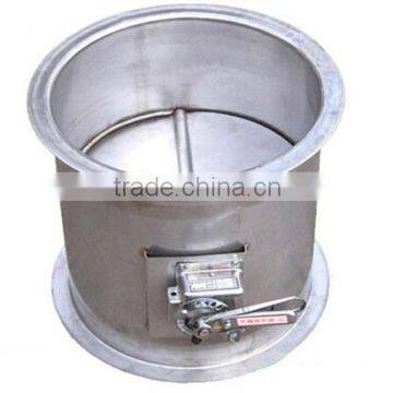 Marine electircal round fire damper