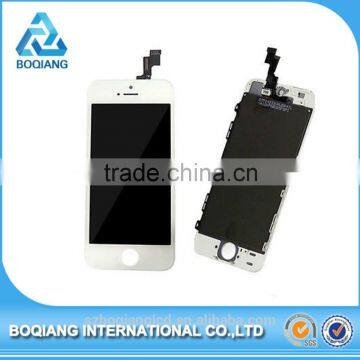 Grade AAA fast delivery round transparent flexible lcd display for apple iphone 5c logic board unlocked