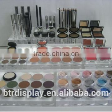 acrylic cosmetic eyeshadow display table