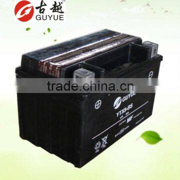 YTX9-BS 12v 8ah lead acid battery for motor