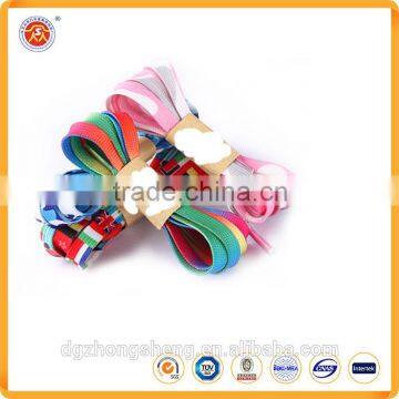 2016 Custom Hot Style Custom Logo Shoelace Charms Polyester Elastic Flat Mini Shoelace photo-2