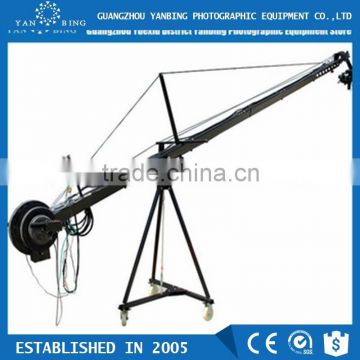 Factory supply professional 6m triangle video camcorder jimmy jib camera crane