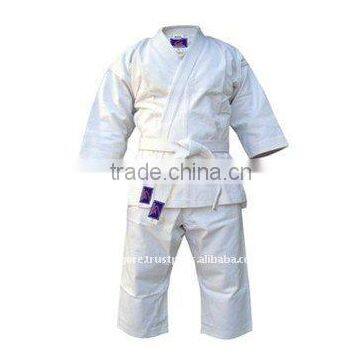 Junior Training Light Weight Belt Included Plain White Children Judo Hot Cotton Sportswear