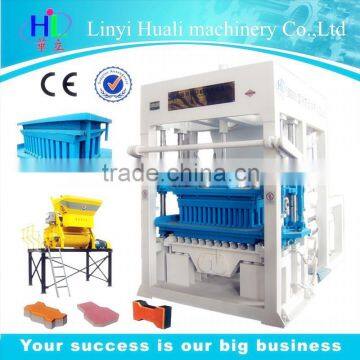 Linyi Manufacturer QT4-15B Automatic and Hydraulic Paving/Hollow Brick Making Machine in India Price