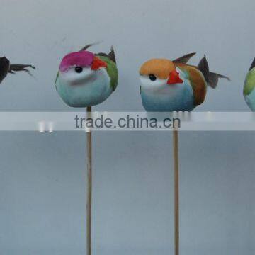 Easter Simulated bird stick Decoration for garden