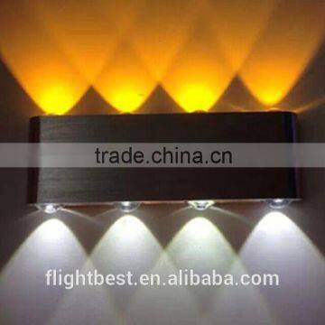 Aluminium 8W led spotlight /background led spotlight/ Internet bar led light/Hotel led spotlight, LED bedroom light