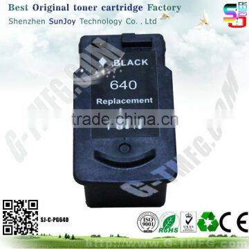 Wholesale Printer Ink Cartridge Compatible PG-640 for Canon Pixma MG2160 Pixma MG2260 Pixma MG3160 Pixma MG3260 Pixma MG3560