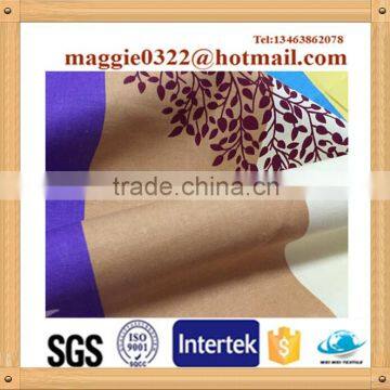 trade assurance 80%polyester with 20% cotton rotary pigment printed cheap soft touching fabric for bed sheet