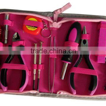 32 Piece Ladies Pink Tool Box ,Household Pink Tool Set Special For Ladies photo-3