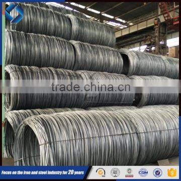 mild carbon 6mm Q235 steel wire rod