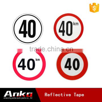 speed limit led warning sign for car,road speed limit,danger circle signs