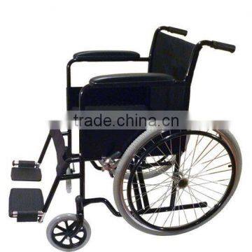Lightweight Steel Manual Wheelchair for Elderly and Handicapped photo-3