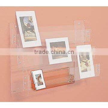 3-tier Acrylic Slatwall Greeting Card Display