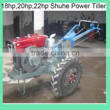 20hp Diesel Shuhe Power Tiller with 4" Water Pump