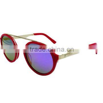 Italy Design Good Quality Fake Designer Cool Round Sunglasses photo-3