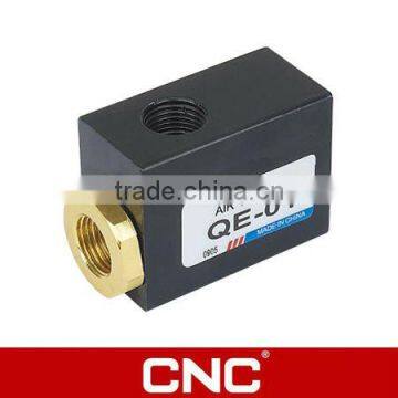 Black Air Valve QE series Quick electric exhaust valve