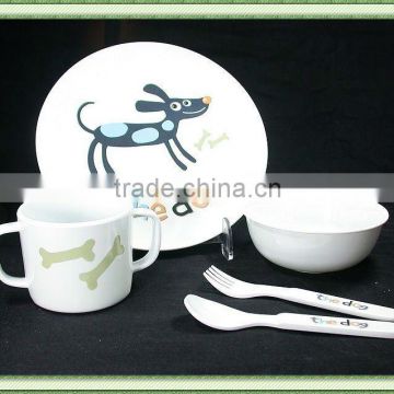 kids melamine dinner set