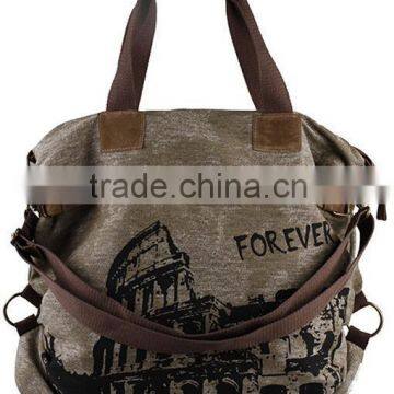 cute canvas cross body bag fashion multi-functional handbag